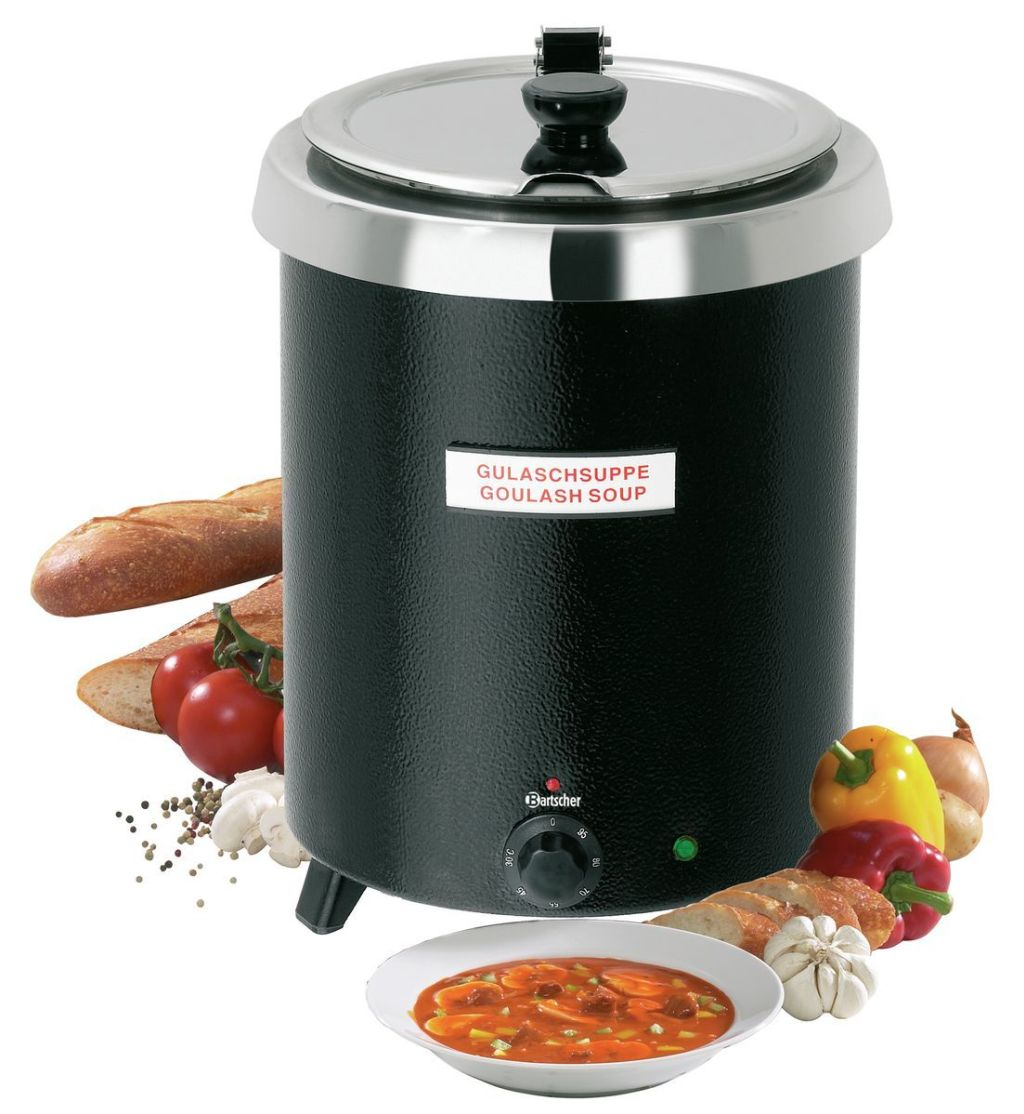 Bartscher Suppentopf Club, 8,5 L, schwarz