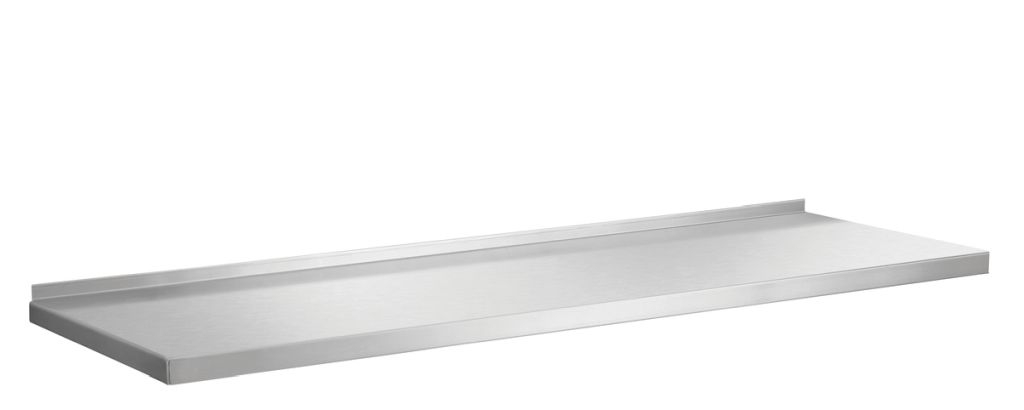 Bartscher Wandbord 1800 x 355 x 27 mm, CNS