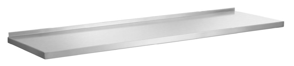 Bartscher Wandbord 1200 x 355 x 27 mm, CNS