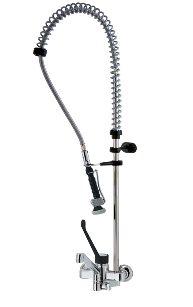 KBS STYL Hebelmischer 2-Loch mit Schwenkhahn und Ellbogenbedienung - 1/2 STYL Hebelmischer 2-Loch mit Schwenkhahn und Ellbogenbedienung - 1/2