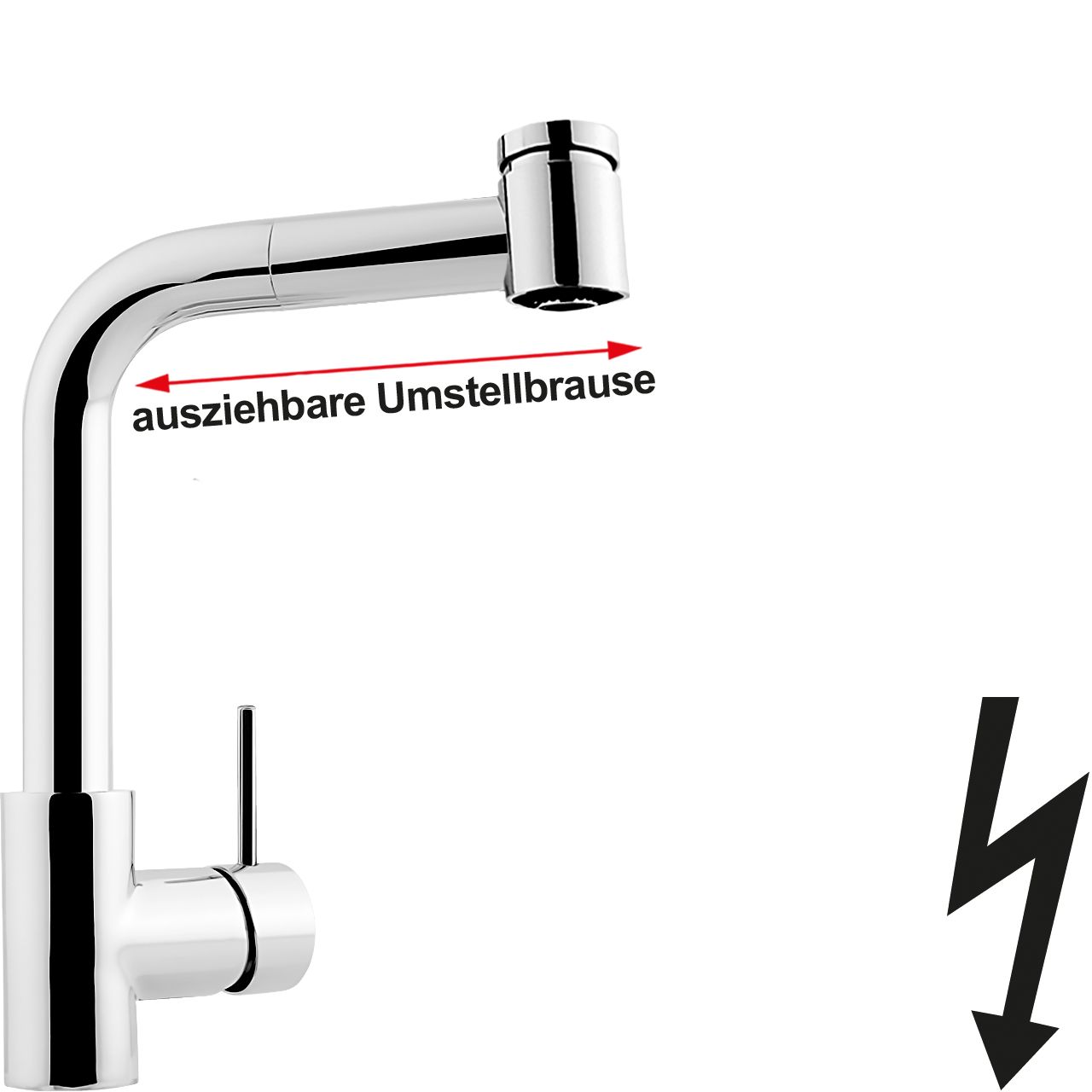 armag xina Spültischbatterie 1/2 Zoll 121.27B.HS1.YHUT