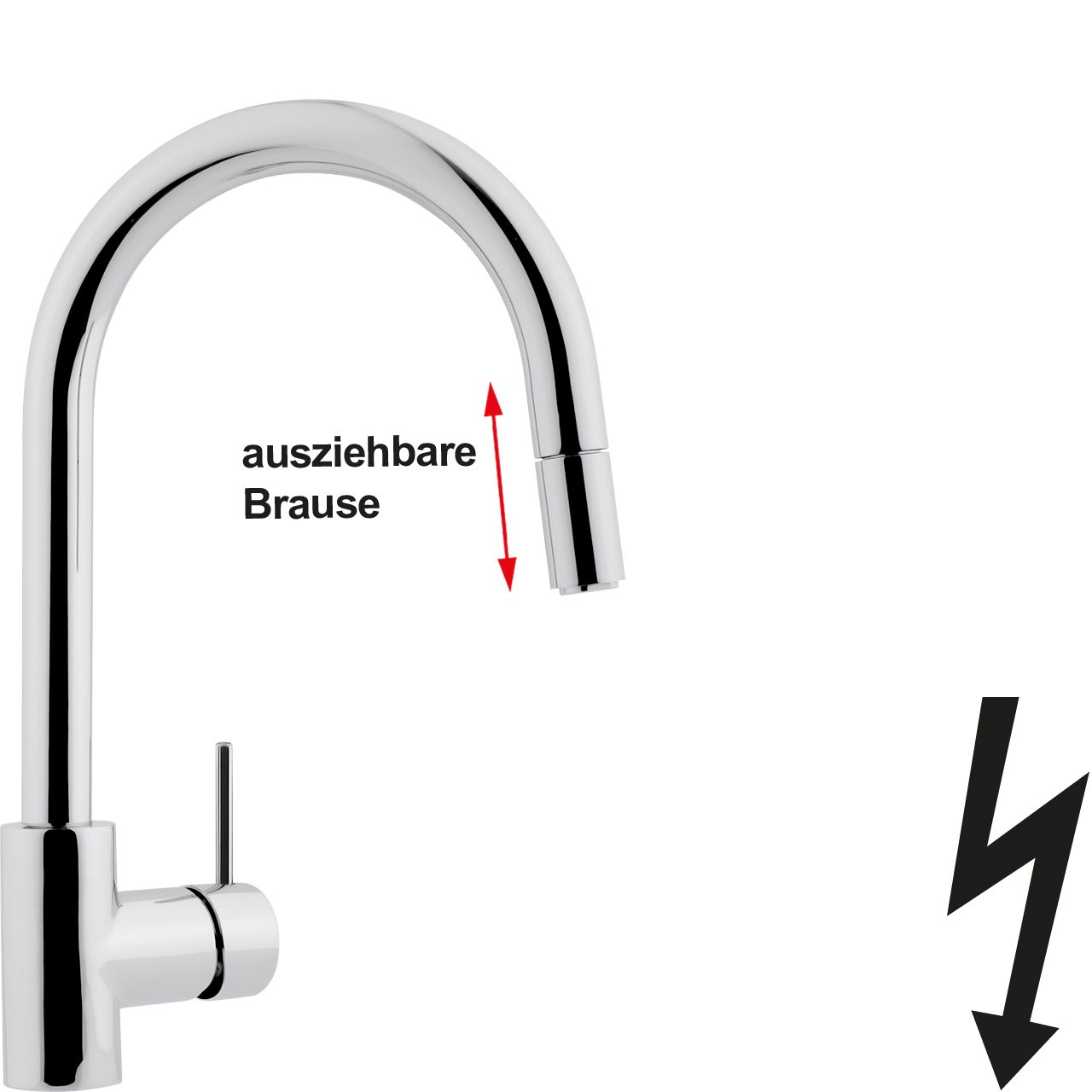 armag enya Spültischbatterie 1/2 Zoll 122.24D.HS1.YVQT