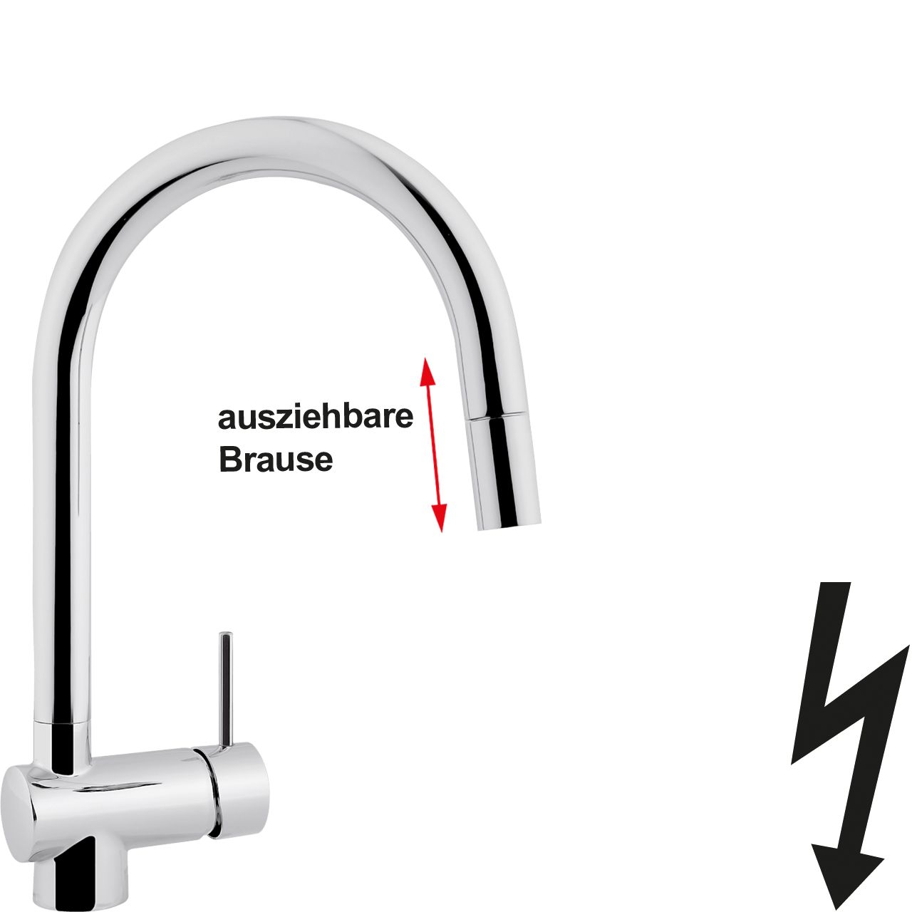 armag vita Spültischbatterie 1/2 Zoll 122.24D.HS1.YLJT