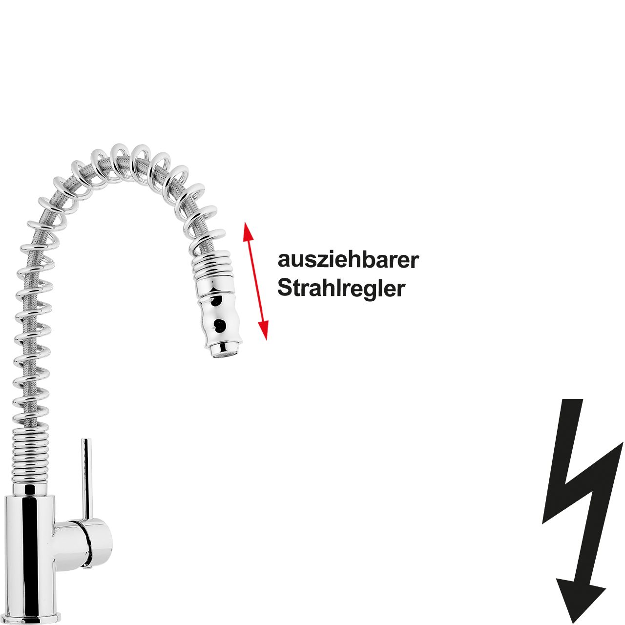 armag metal Spültischbatterie 1/2 Zoll 1T.2225.CGC1.YVBT