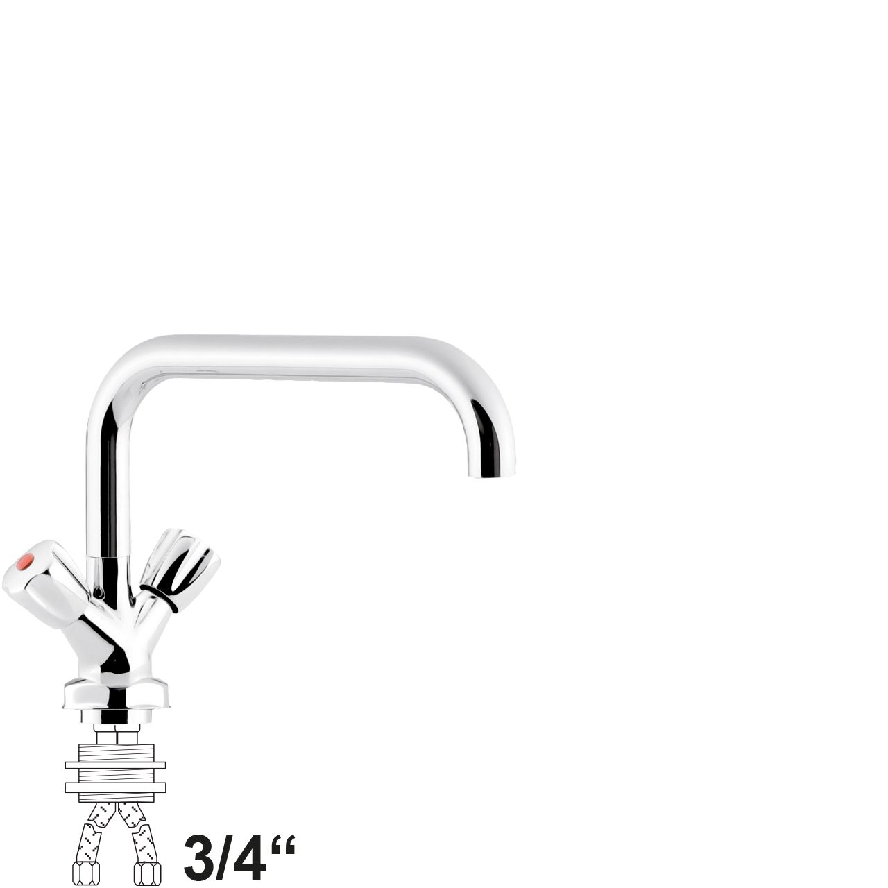 armag tantal Einlochbatterie 3/4 Zoll 125.179.1M5.0PGT