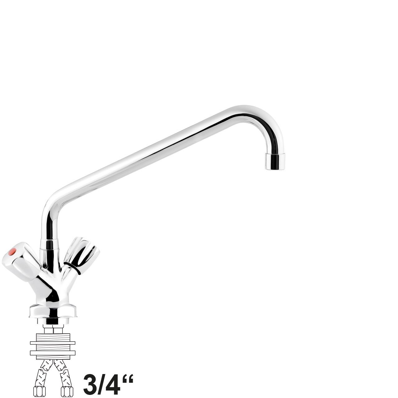 armag tantal Einlochbatterie 3/4 Zoll 130.259.1M5.0PGT