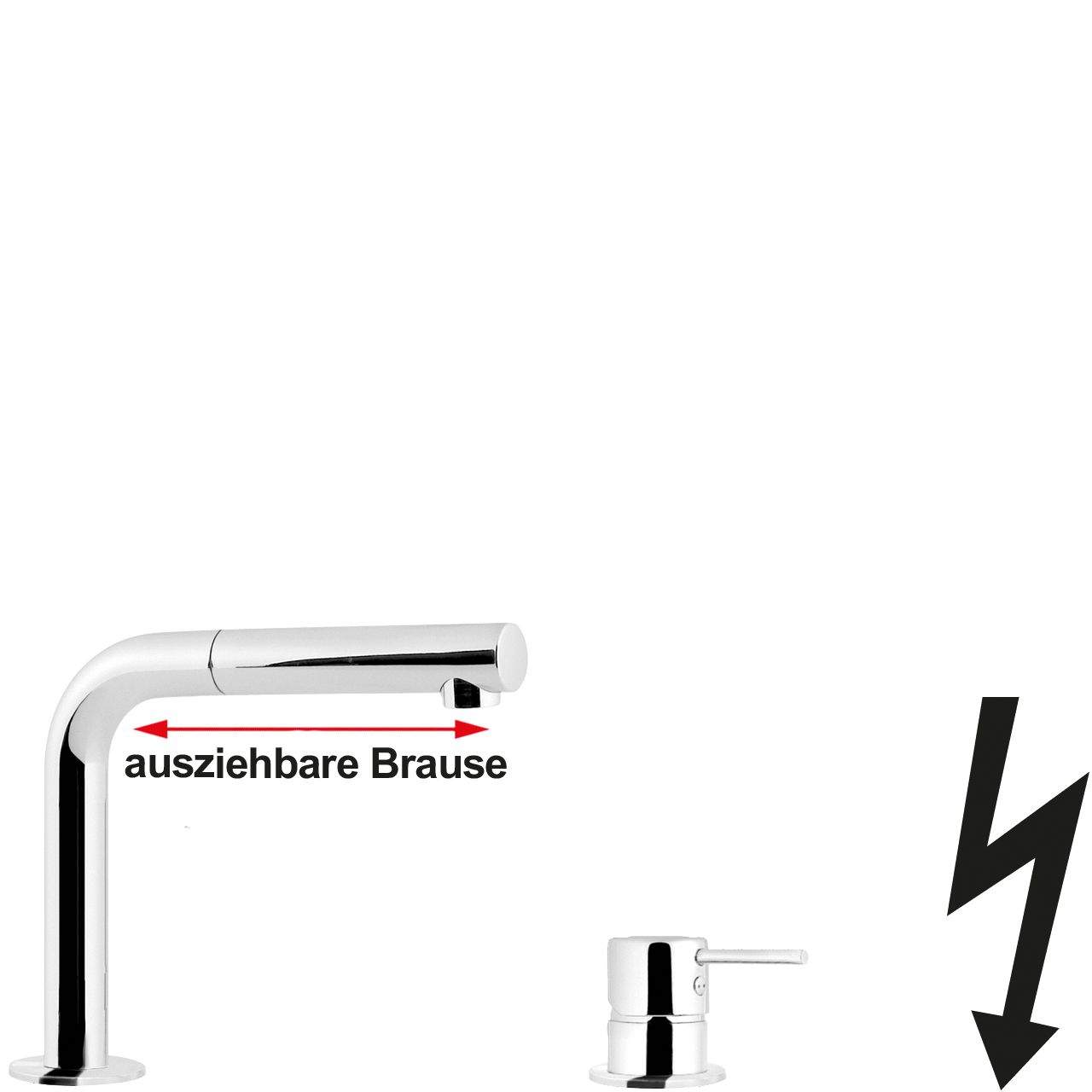 armag gino Spültischbatterie 1/2 Zoll 223.19D.AS1.YHLT