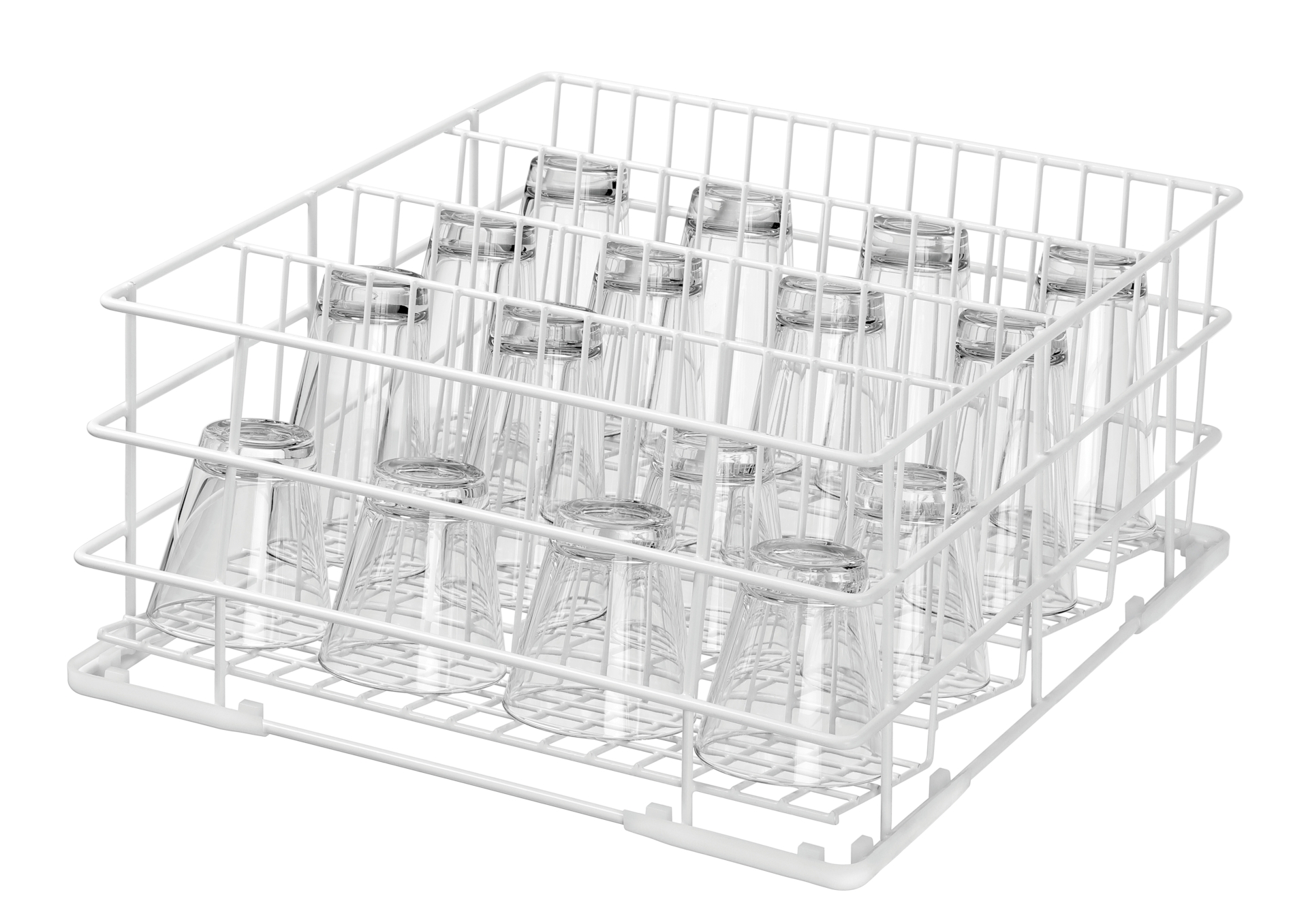 Bartscher Spülkorb, Gläser, 400x400x185mm