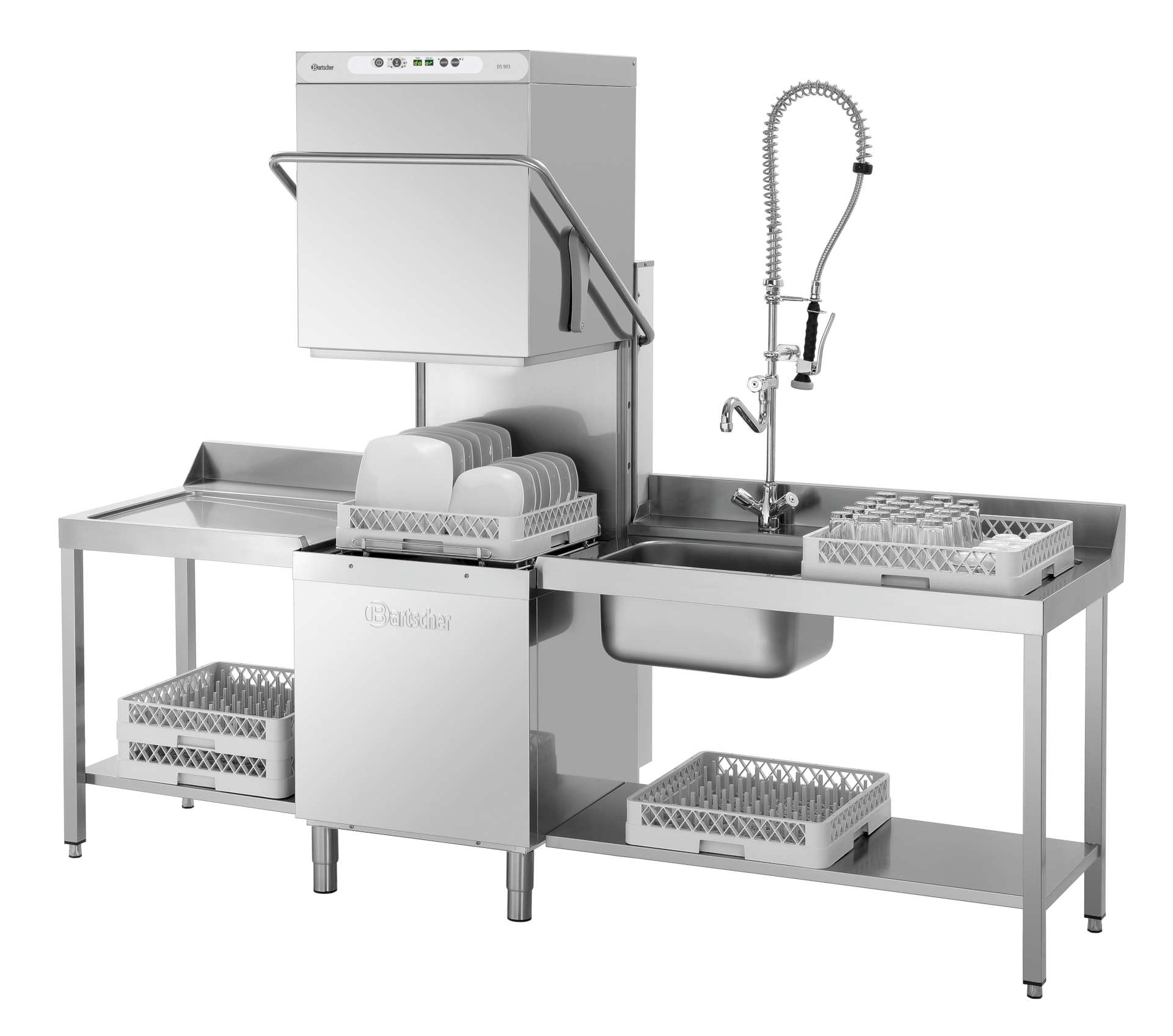 Bartscher Durchschub-Spülmaschine DS 500