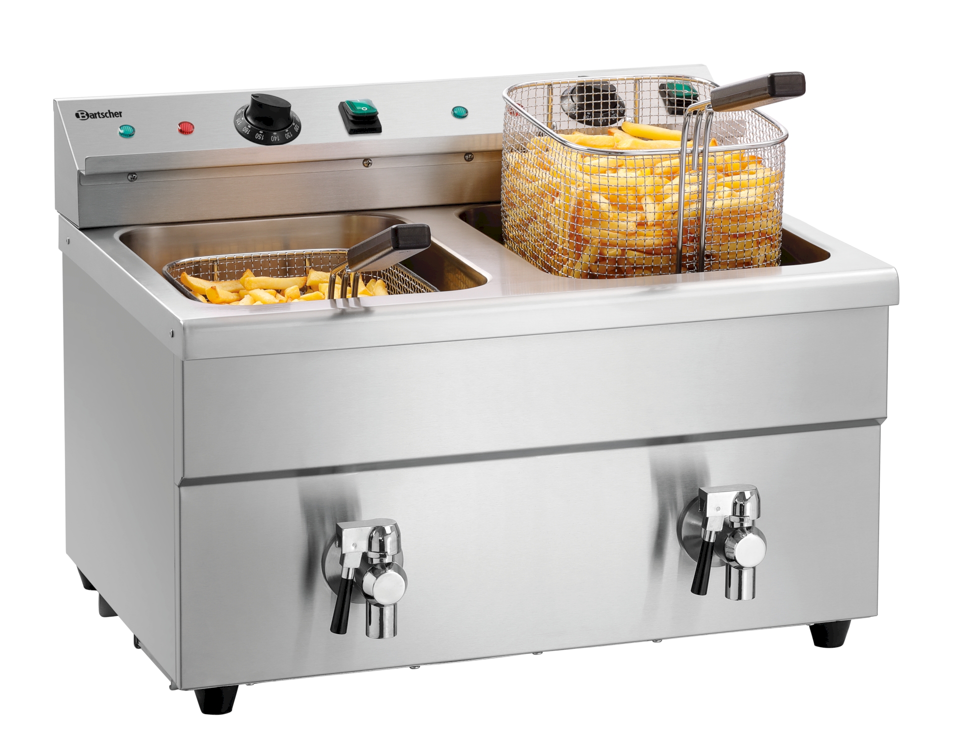 Bartscher Induktions-Fritteuse 2x8L Plus