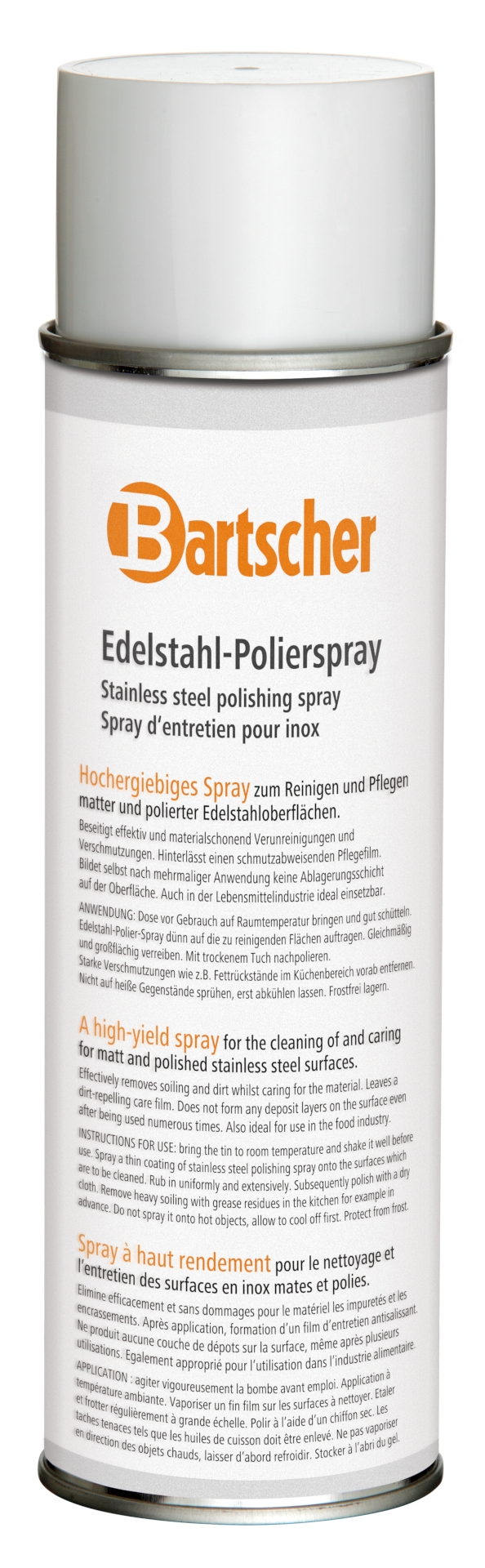 Bartscher Edelstahl-Polierspray 500ml DS