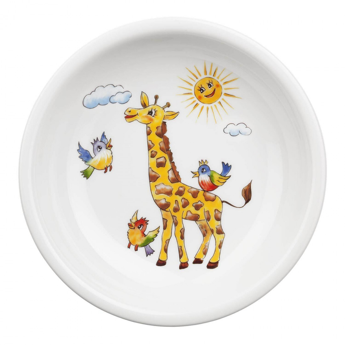 Seltmann Weiden Kindergeschirr Compact Bunte Tiere Suppenteller rund 20 cm