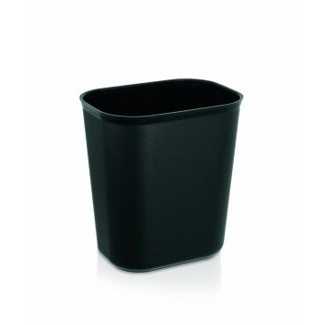 WAS Papierkorb PP schwarz