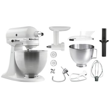 Bartscher KitchenAid 5K45SSEWH-Set weiss 4,28 L