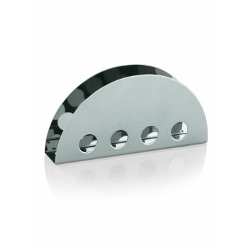 WAS Serviettenhalter 14 x 2,5 x 7 cm Edelstahl