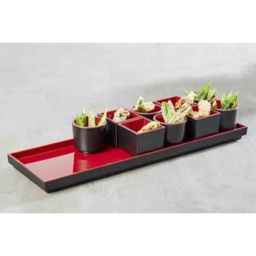 APS Bento Box ASIA PLUS, 0,16 l rot