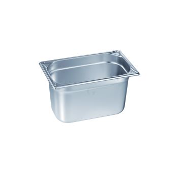 B.PRO Gastronorm-Behälter 1,7 Liter Edelstahl GN 1/4-65 mm