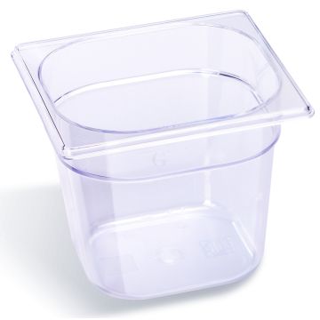B.PRO Gastronorm-Behälter 1,1 Liter Polycarbonat GN 1/6-65 mm