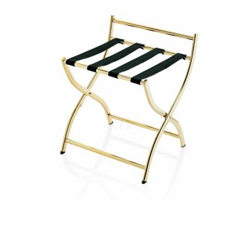 WAS Gepäckablage mit Wandschutz 50 x 48 x 54 cm goldfarben Chromnickelstahl