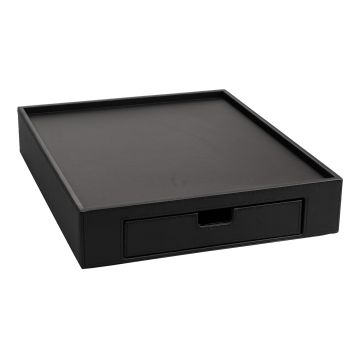 Aliseo Hotel LONDONER NOIR Tablett mit Schublade groß