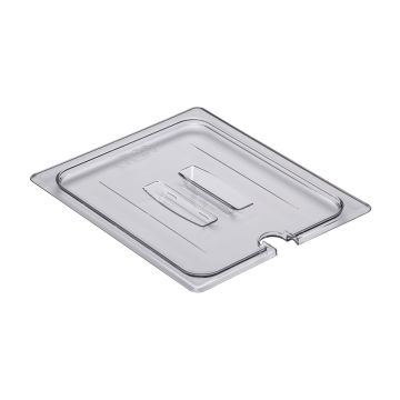 Cambro Camwear® Deckel mit Kerbe und Griff für GastroNorm-Behälter GN 1/1 