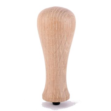 Kaffeemehlpresser Tamper Handle Elegance Oak white