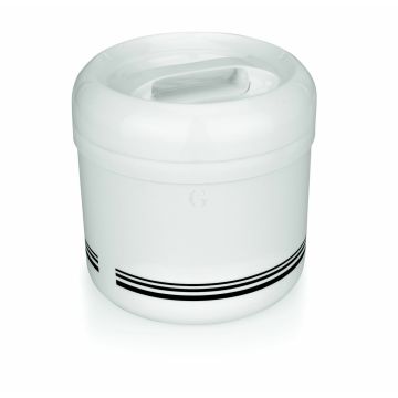 WAS Thermospeisetransportbehälter 4 Liter mit Speiseeinsatz Ø 21 cm Kunststoff