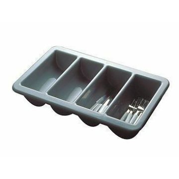 APS Besteckbehälter 53 x 32,5 cm grau