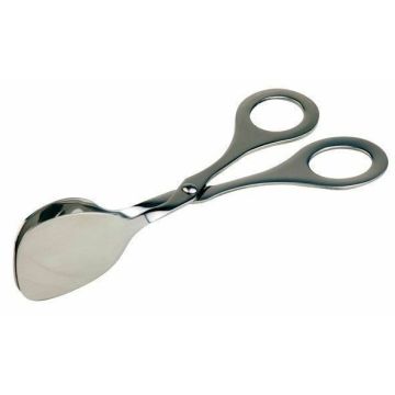 APS Gebäck-/Tortenzange 3,5x5x17,5 cm Edelstahl poliert