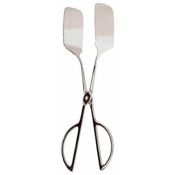 APS Brot- und Gebäckzange 25 cm breit Edelstahl poliert