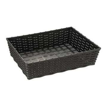 APS Korb WICKER LOOK, schwarz