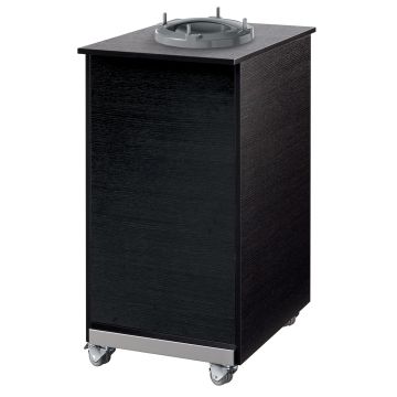 NordCap Tellerspender-Schrank, geschlossen, HEMLOCK