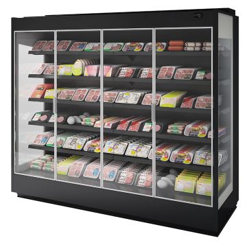 NordCap Wandkühlregal PANDA 250 4P H225