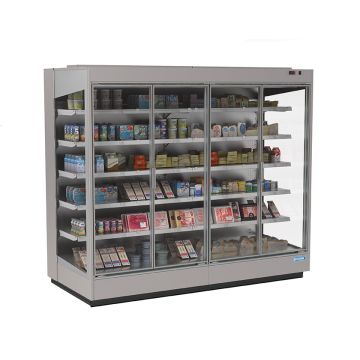 NordCap Wandkühlregal PANDA 250 4P H205