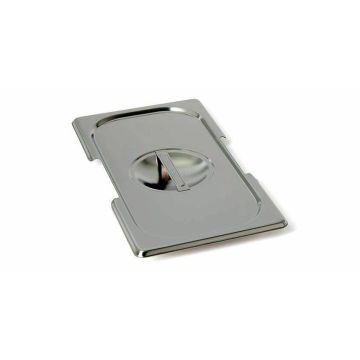 Rieber GastroNorm-Behälter GN 1/3 Flachdeckel mit Griff Ausschnitt