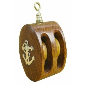 SeaClub Doppel-Blockrolle 9,5x4,5x4,2 cm