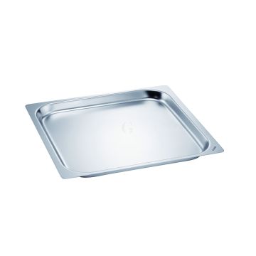 B.PRO Gastronorm Blech 2,3 Liter Edelstahl verstärkte Ausführung-GN 1/2 (325 x 265 mm) - 40 mm