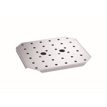 B.PRO Gastronorm Einlegeboden Gelocht Edelstahl -GN 2/3 (354 x 325 mm) 