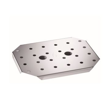B.PRO Gastronorm Einlegeboden Gelocht Edelstahl -GN 1/2 (325 x 265 mm) 