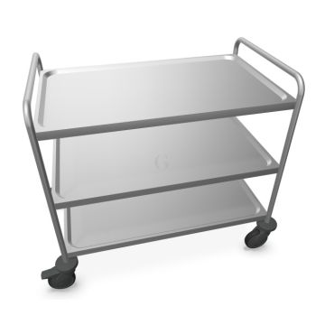 B.PRO Servierwagen SW 10x6-3 BASIC mit Kunststoffrollen