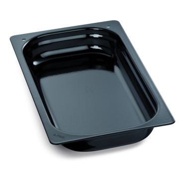 B.PRO Gastronorm-Behälter 2,4 Liter Buffet Line GN 1/3 schwarz-65 mm