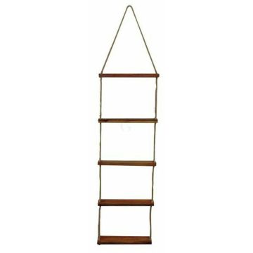 SeaClub Hängeleiter 5 Holzstufen