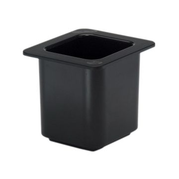 GastroNorm-Behälter GN 1/6 ColdFest 1,4 Liter von Cambro schwarz schwarz
