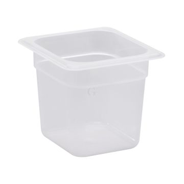 CAMBRO GastroNorm-Behälter GN 1/6 1,5 Liter Transparent