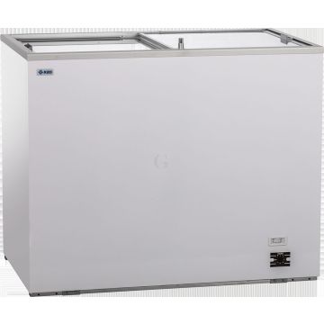 KBS Eiscreme Impuls-Tiefkühltruhe D 200 mit Glasschiebedeckel