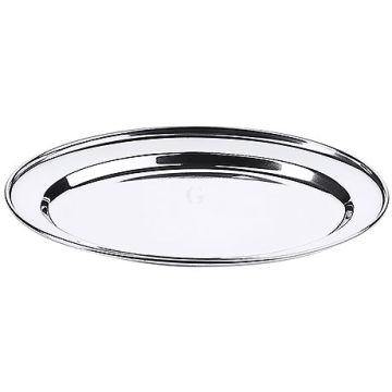 Contacto Bratenplatte, oval, flach, 300 mm