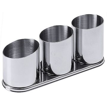 Contacto Besteckhalter mit 3 Bechern