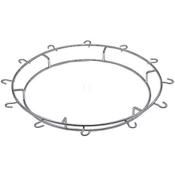 Contacto Verchromter Ring für 12 Gläser passend zu Bankett-Champagnerkühler