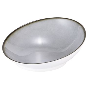 Frilich RAISER OAK Buffetschale - Porzellan, grau