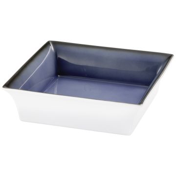 Frilich RAISER OK Frischeschale - Porzellanschale 250 x 250 mm, blau